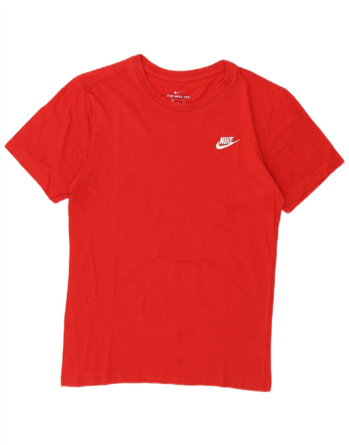 Camiseta Nike Feminina Top UK 10 Pequena Vermelha
