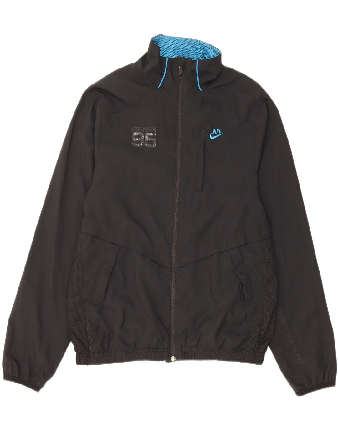 Nike Mens Treino Top Jacket Pequeno Poliéster Preto
