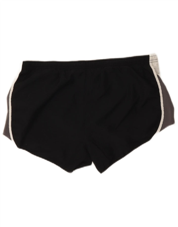 Nike Womens Dri Fit Sport Shorts UK 10 Pequeno Poliéster Preto