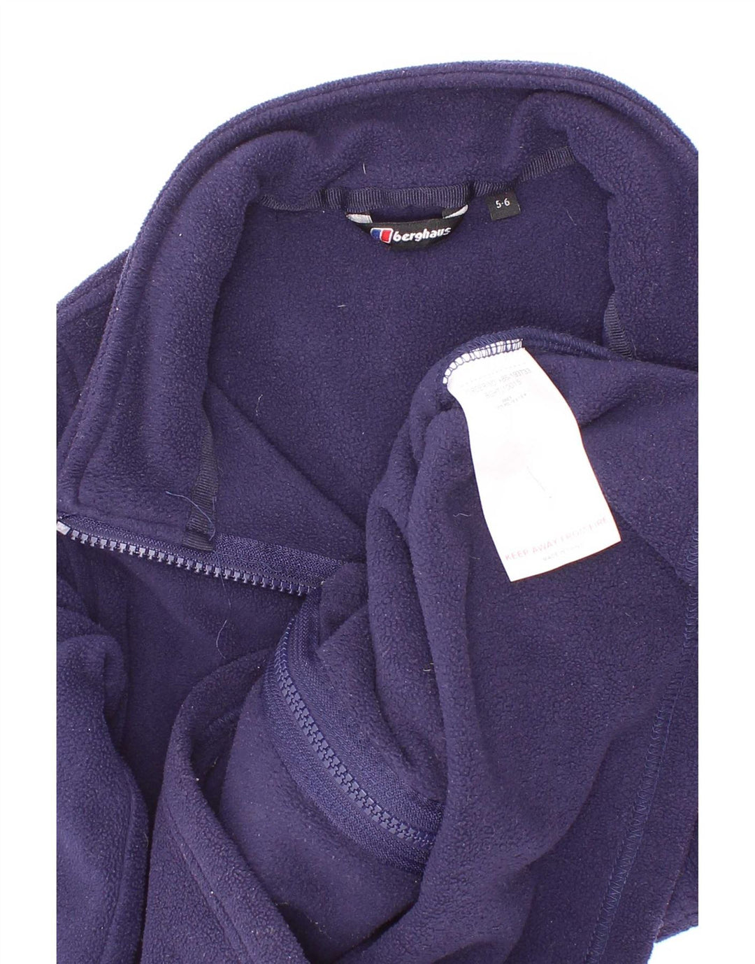 Jaqueta Berghaus Boys Liner Fleece 5-6 Anos Poliéster Azul Marinho
