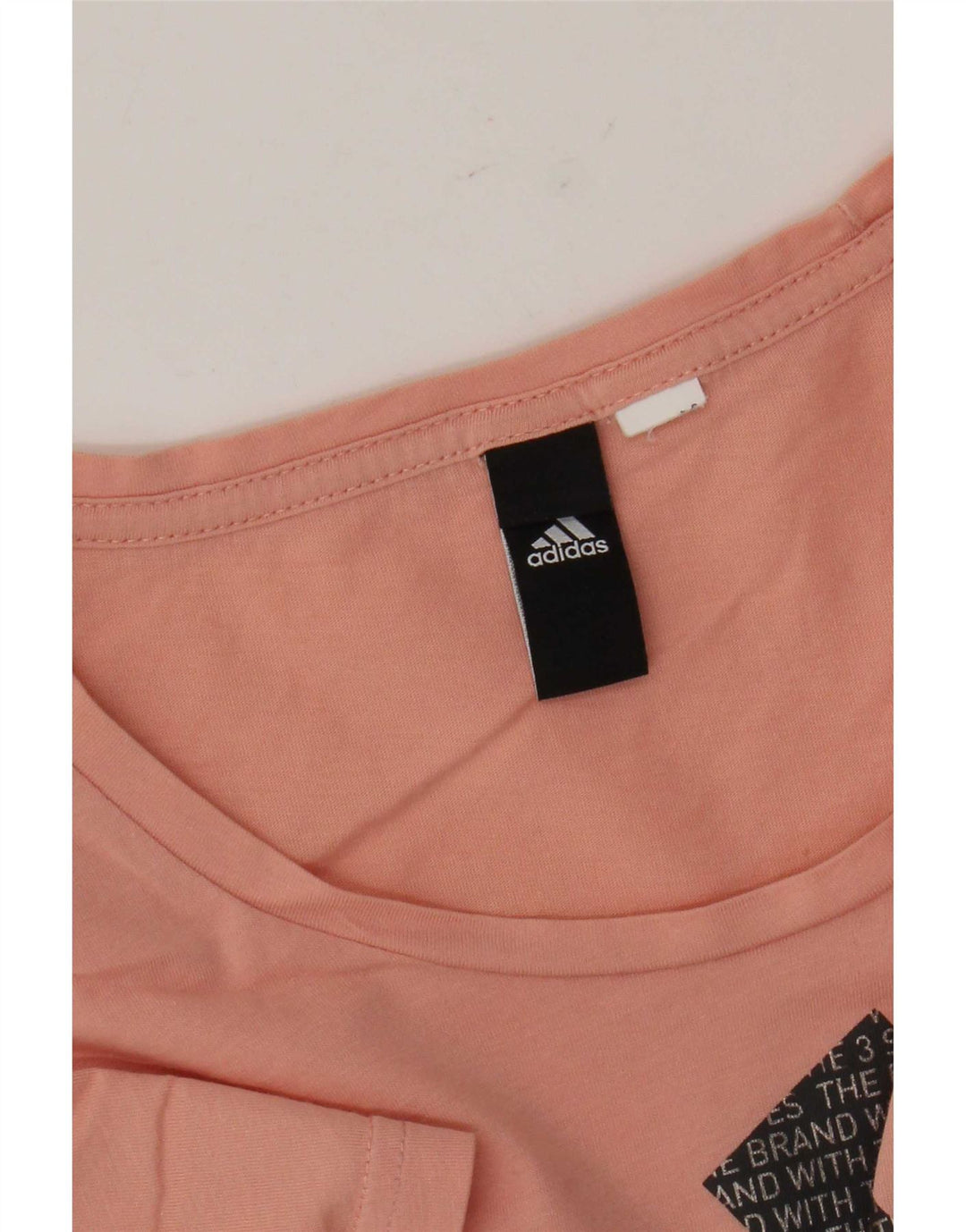 Camiseta Adidas Feminina Graphic Top UK 14 Médio Laranja