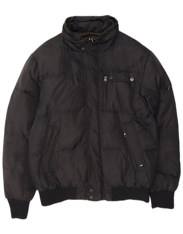 Jaqueta acolchoada masculina Gas UK 42 XL preta