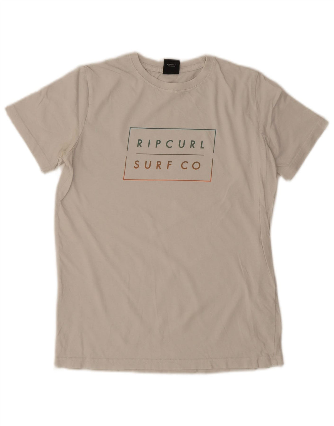 Camiseta Rip Curl Boys Graphic 13-14 Anos Algodão Branco