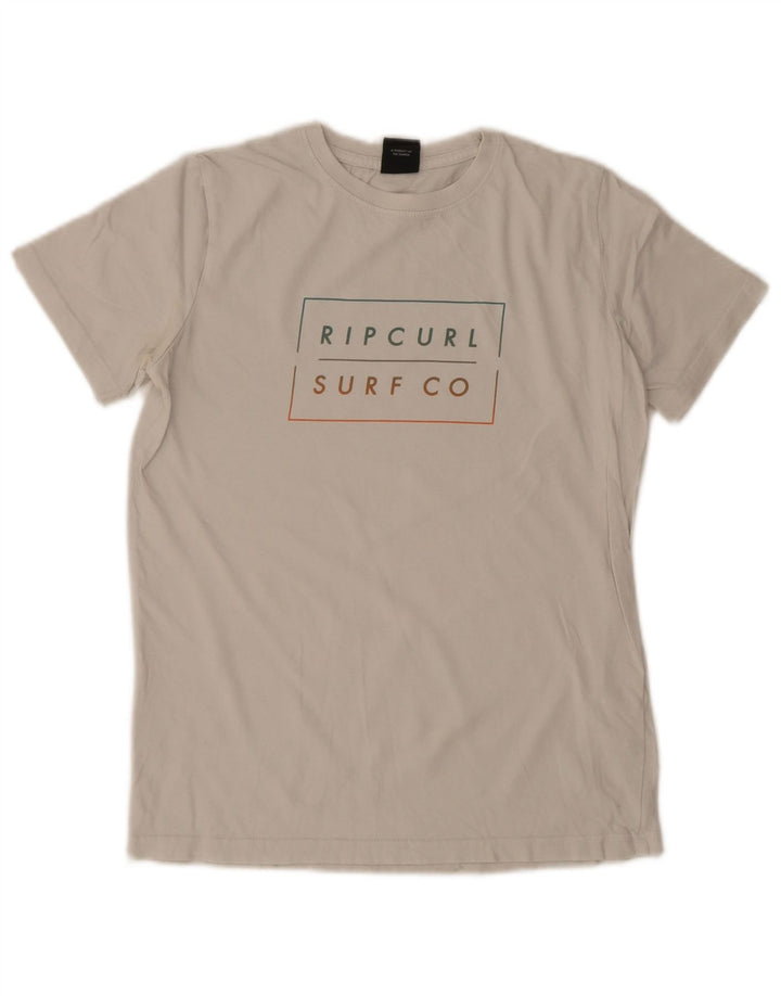 Camiseta Rip Curl Boys Graphic 13-14 Anos Algodão Branco
