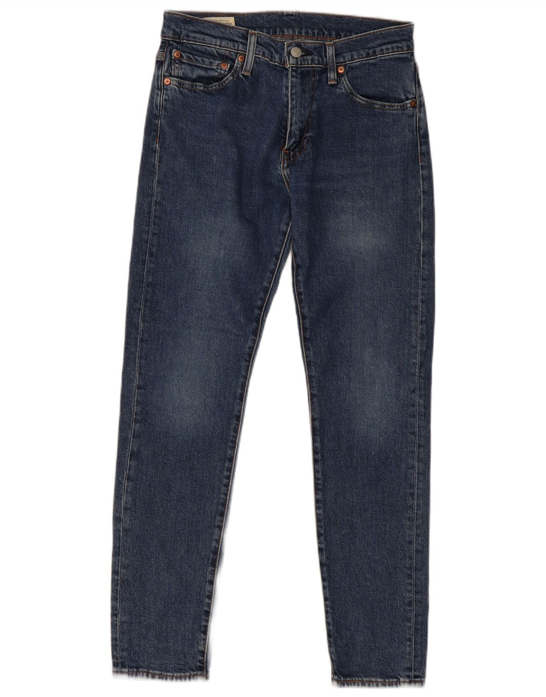 Calça jeans feminina Levi's 512 Slim Tapered W29 L30 azul algodão