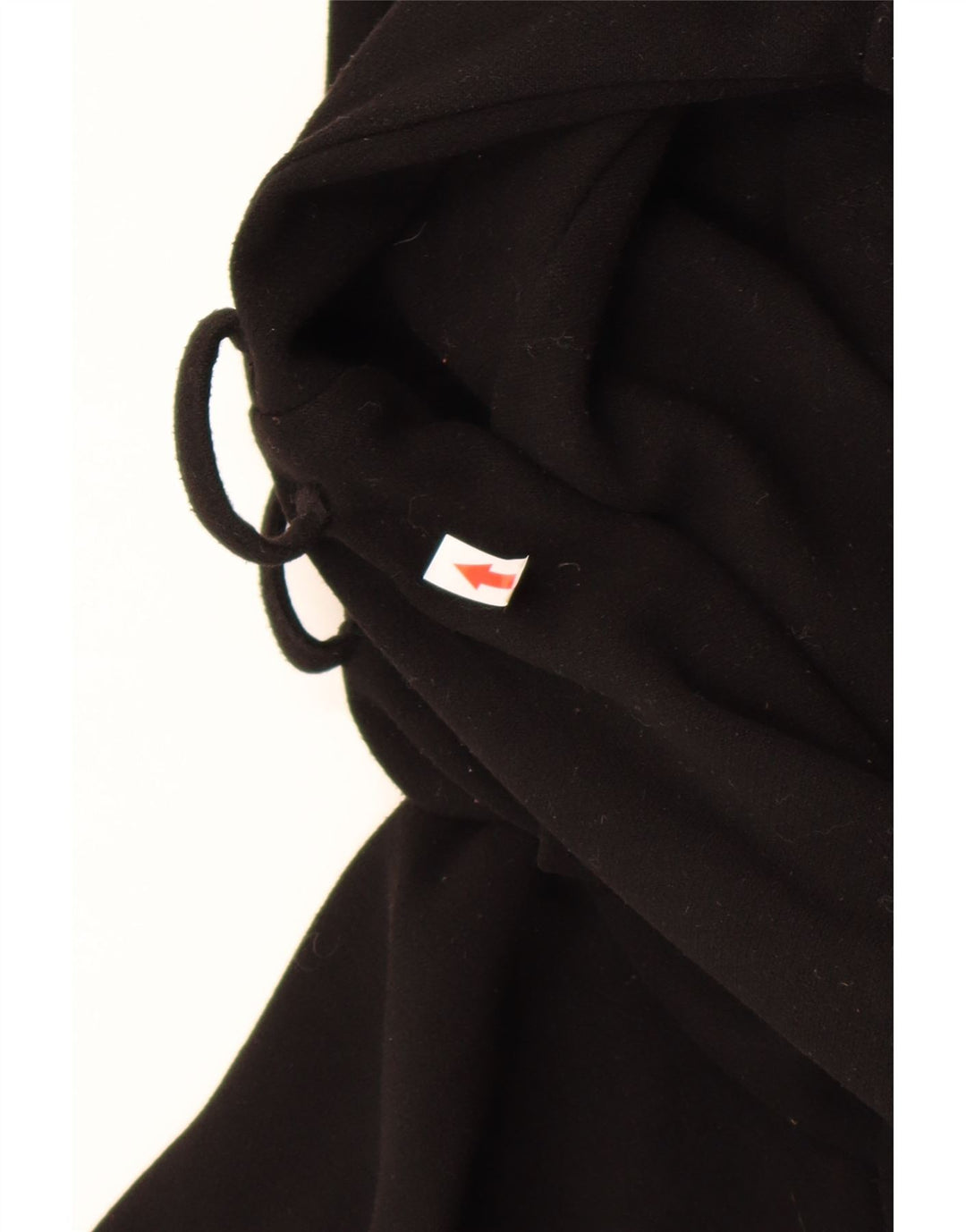 Sobretudo aberto feminino Oasis UK 10 pequeno poliéster preto