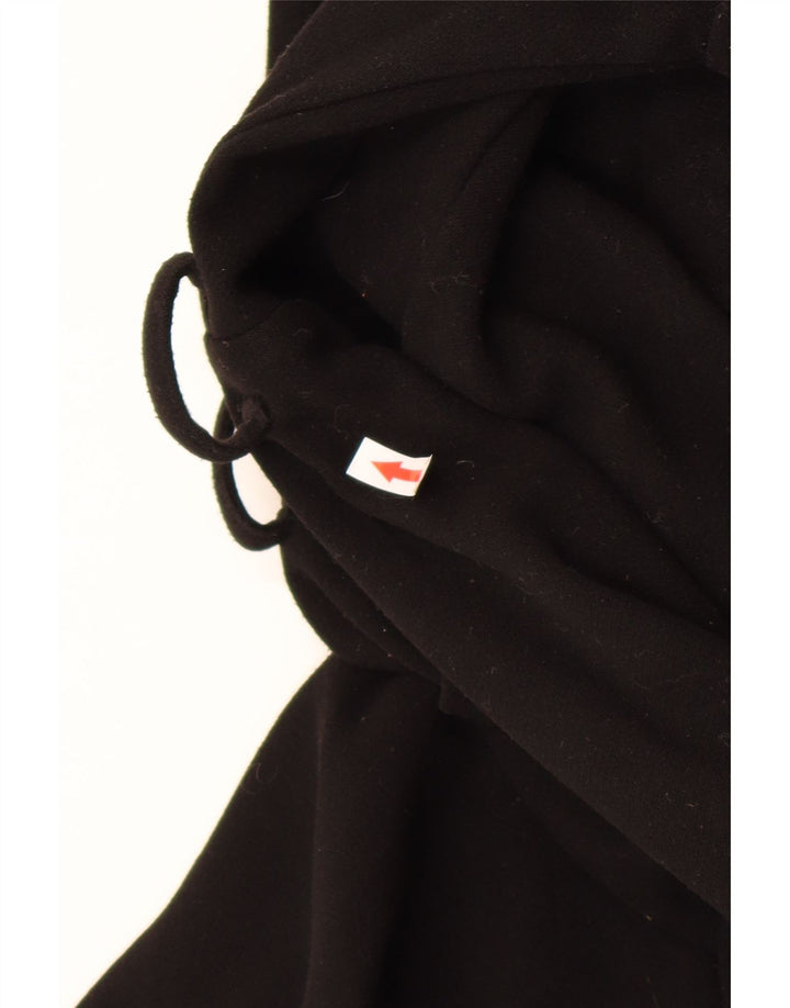 Sobretudo aberto feminino Oasis UK 10 pequeno poliéster preto