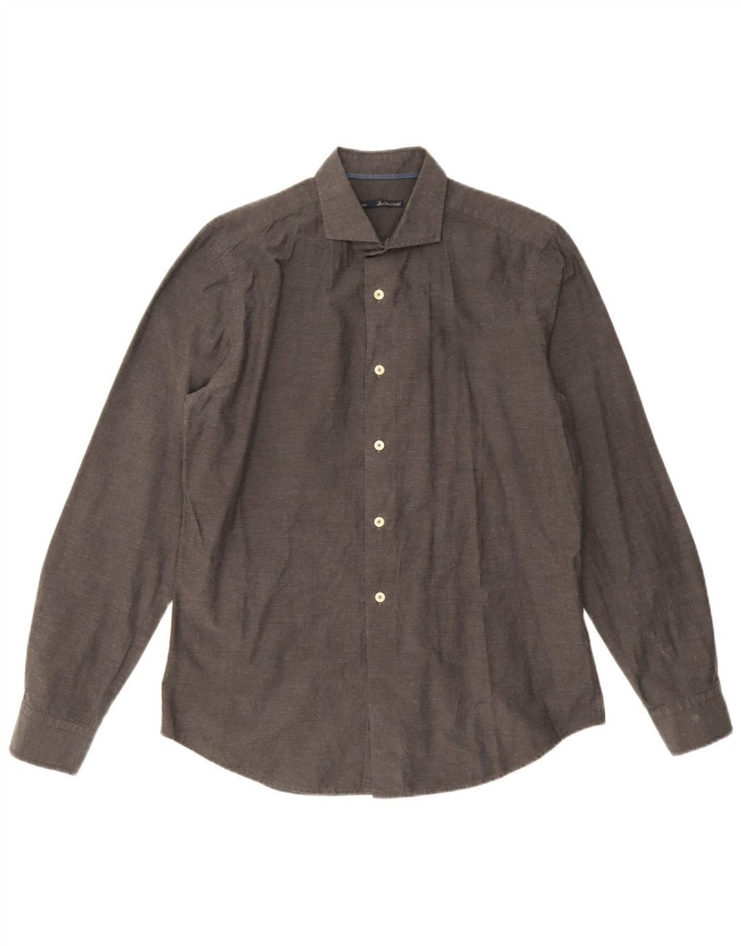 Camisa masculina Jeckerson algodão cinza médio