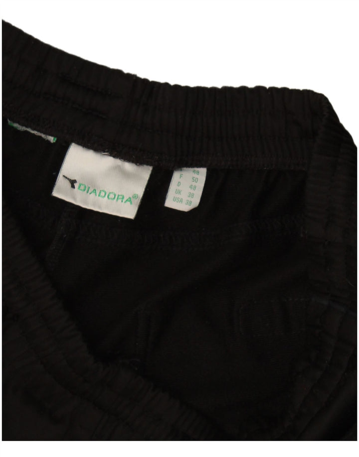 Calça de treino masculina Diadora UK 38 médio preto