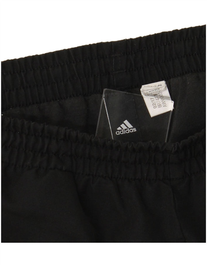 Calças de treino masculinas ADIDAS joggers grandes pretas