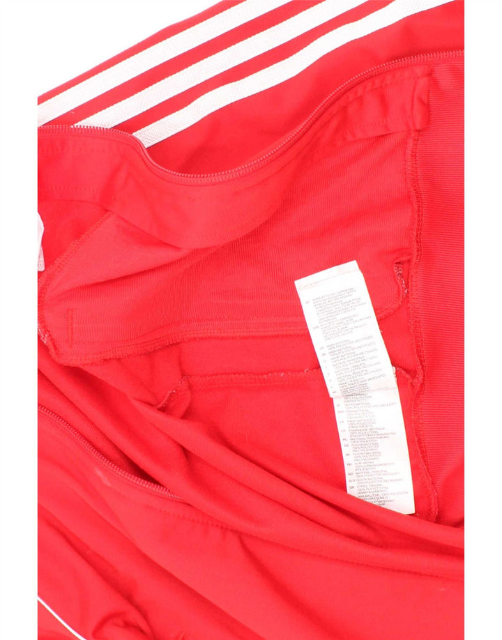 Jaqueta Adidas Meninos Treino Top 6-7 Anos Poliéster Vermelho