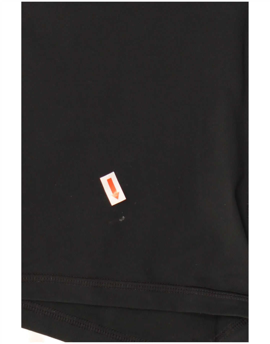 Nike Womens Dri Fit Graphic Sport Shorts UK 12 Médio Preto Poliéster