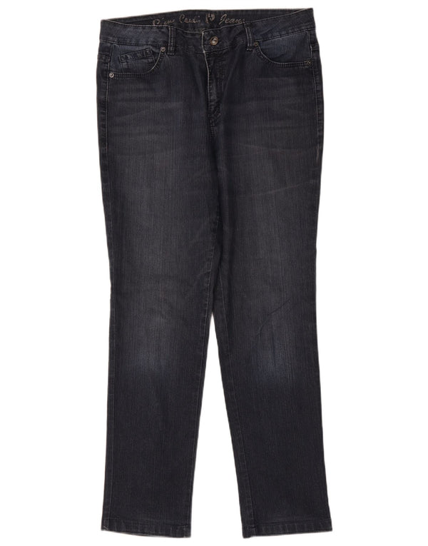 Pierre Cardin Jeans Slim Feminino W34 L30 Azul Marinho