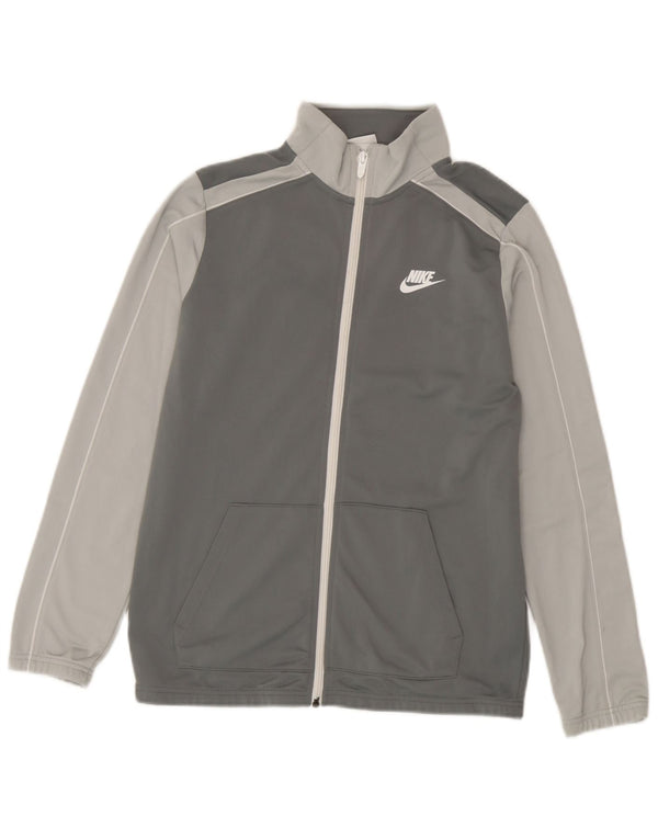Jaqueta Nike Boys Tracksuit Top 13-14 Anos XL Cinza Poliéster