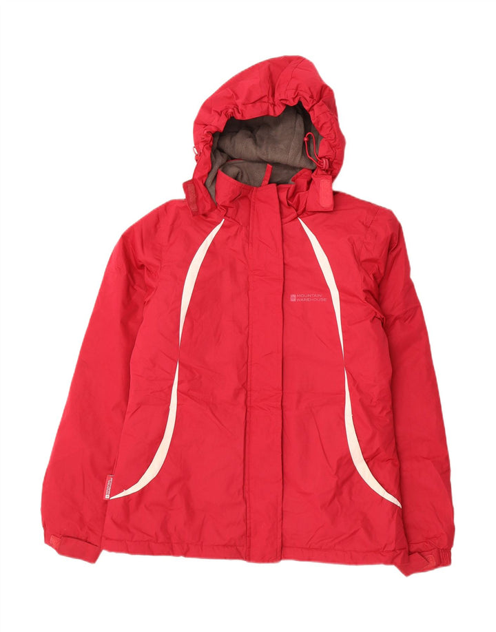 Jaqueta corta-vento feminina com capuz UK 8 Small