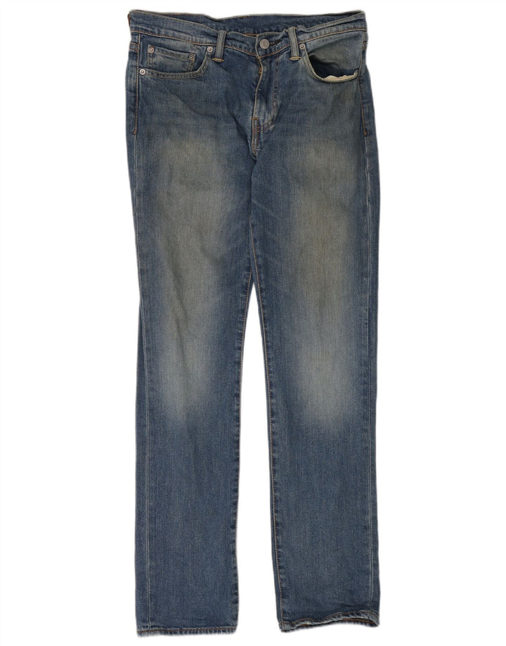 LEVI'S Masculino 511 Slim Jeans W30 L32 Azul Algodão