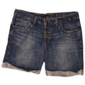 Shorts jeans feminino ZARA EU 40 médio W30 azul