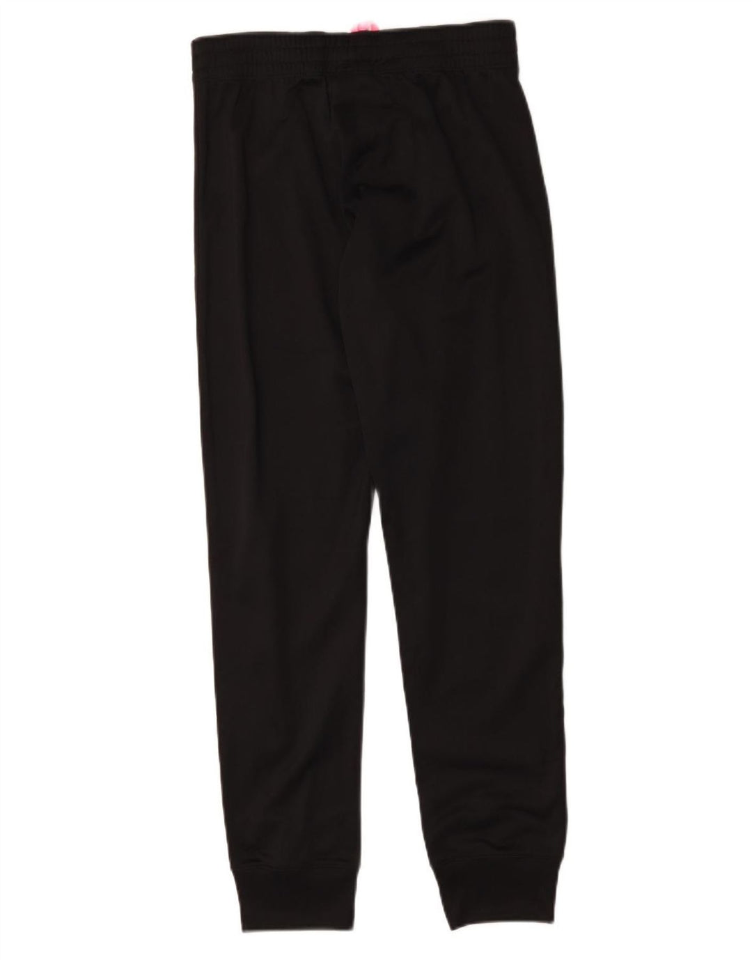 Calça de treino feminina Champion Joggers UK 8 pequeno poliéster preto