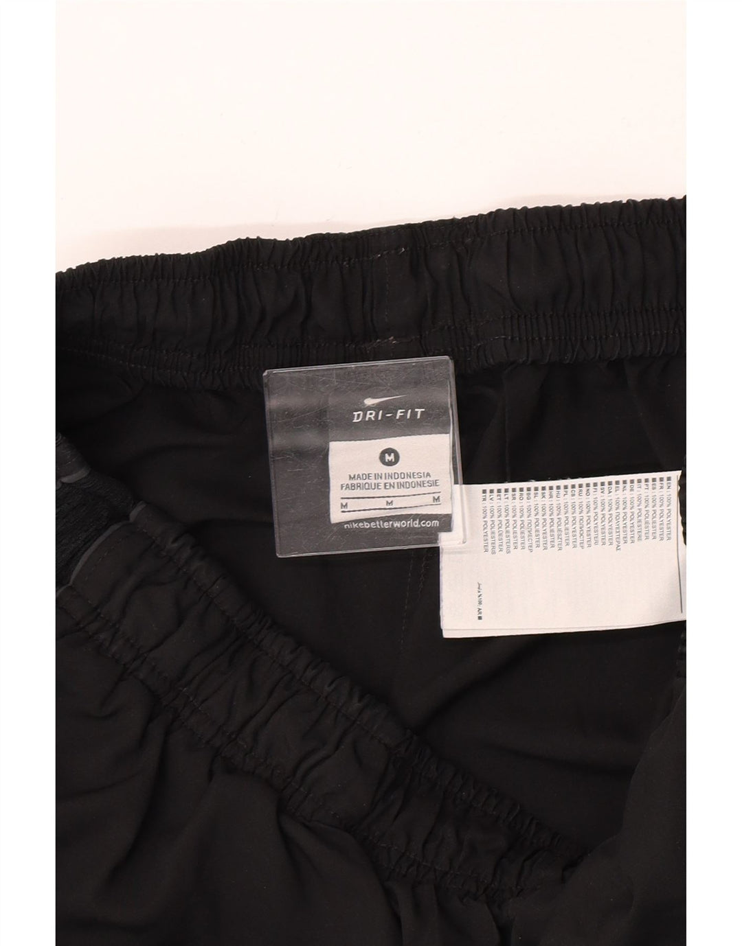 Nike Mens Dri Fit Sport Shorts Médio Preto Poliéster