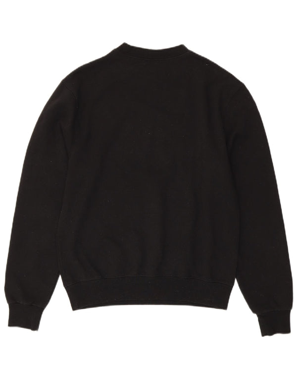 Champion moletom gráfico masculino jumper pequeno algodão preto