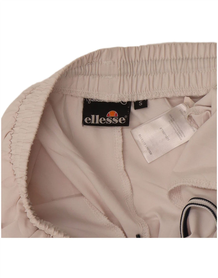 Ellesse Mens Sport Shorts Pequeno Poliéster Branco