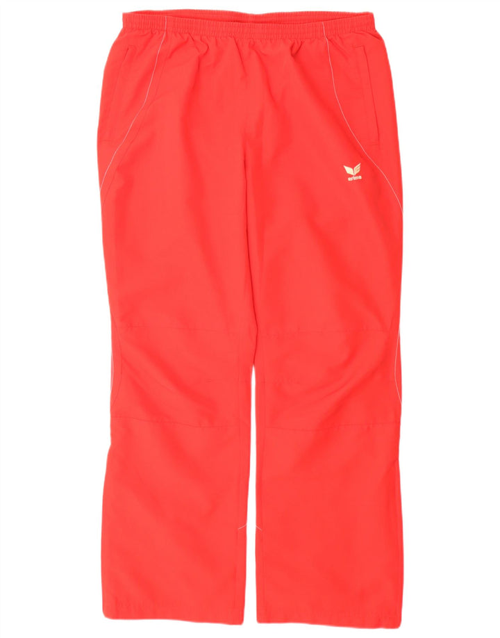 Calça de treino masculina Erima grande poliéster vermelho