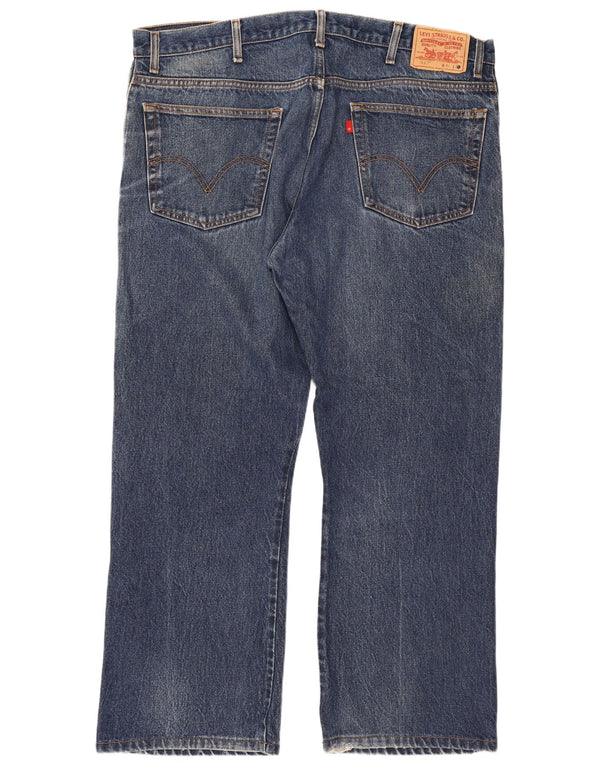 Levi's Masculino 517 Bootcut Jeans W42 L32 Azul Algodão