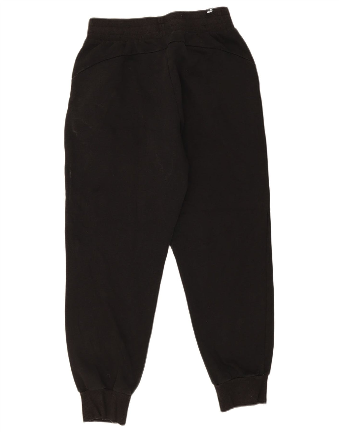 Calça de treino masculina Puma Joggers pequeno algodão preto