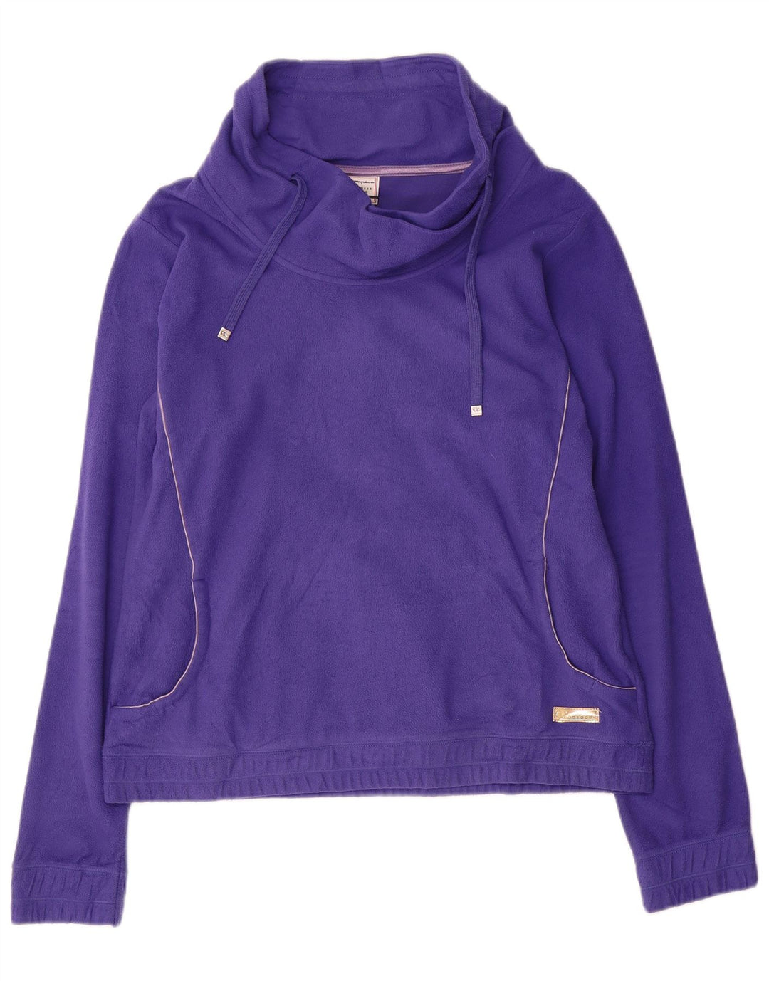 Jumper de lã feminino CHAMPION UK 16 grande poliéster roxo