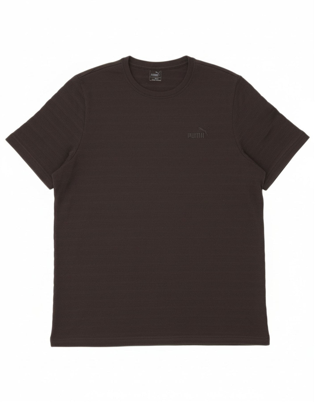 Camiseta masculina grande e alta PUMA XL algodão preto