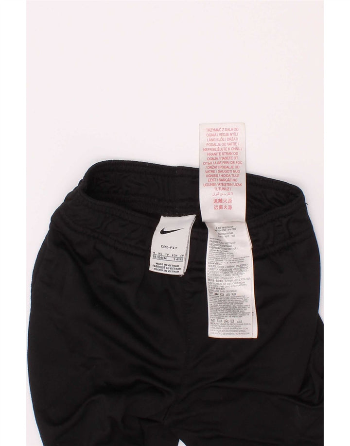Calça de treino Nike Boys Dri Fit 3-4 anos XS preto poliéster