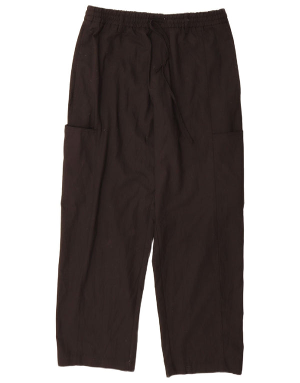 Calça Zara Mens Cargo Treino Médio Preto Poliéster