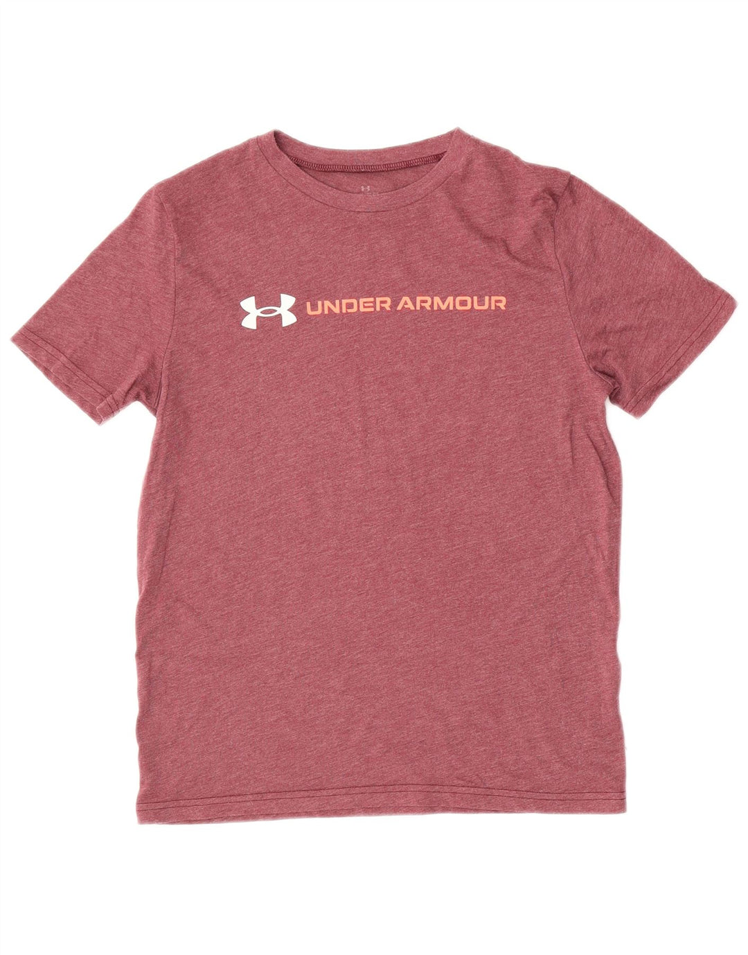 Camiseta gráfica UNDER ARMOUR Boys 9-10 anos médio Borgonha