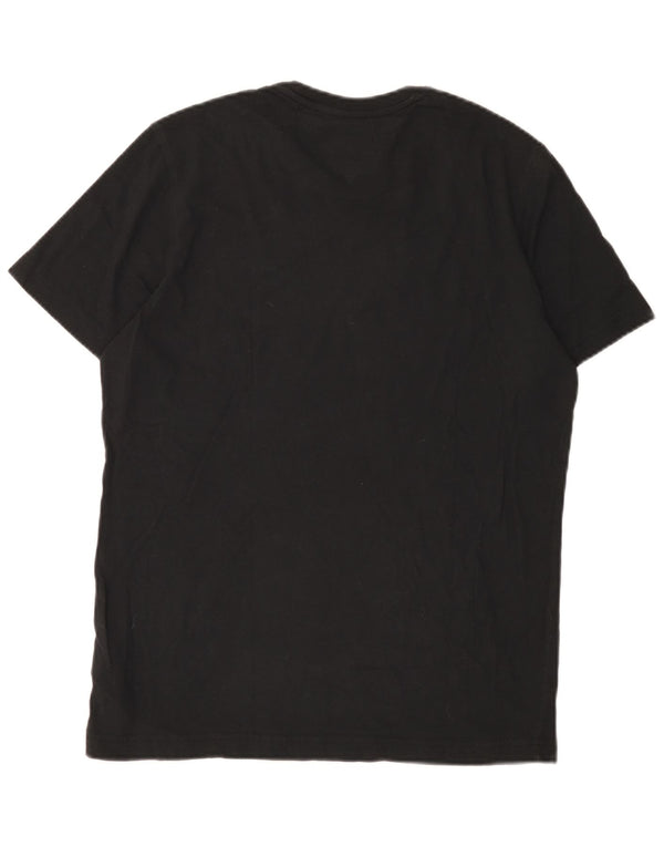 Camiseta masculina Tommy Hilfiger Top médio algodão preto