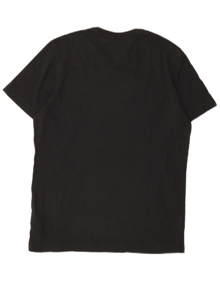 Camiseta masculina Tommy Hilfiger Top médio algodão preto