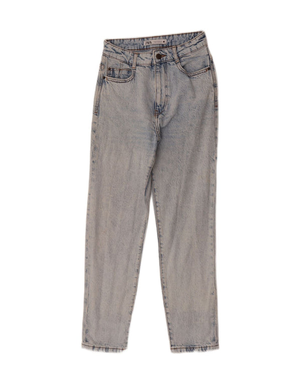 Calça Jeans Cônica Feminina Zara EU 34 2XS W24 L28 Azul