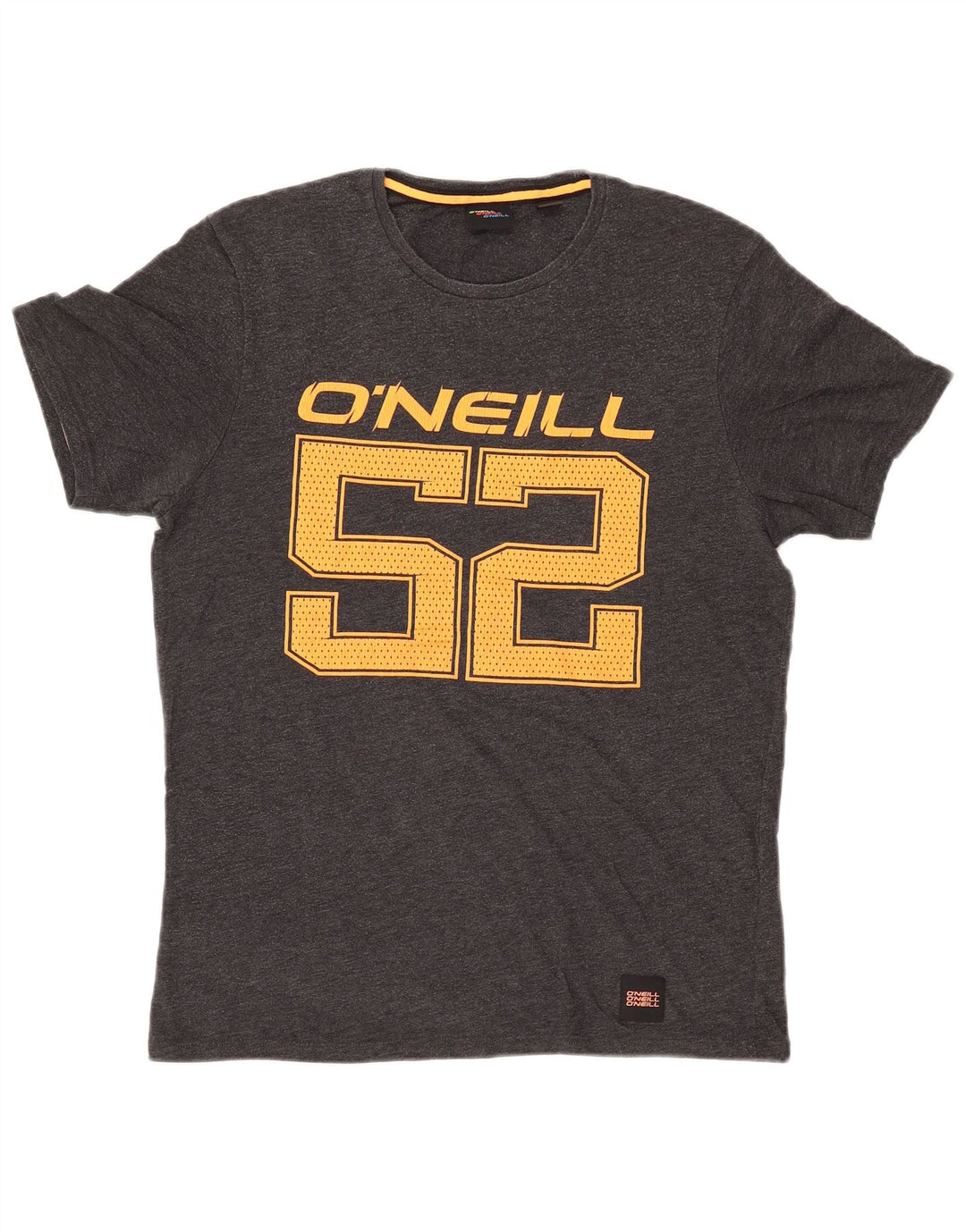 Camiseta masculina gráfica O'NEILL Top cinza médio algodão