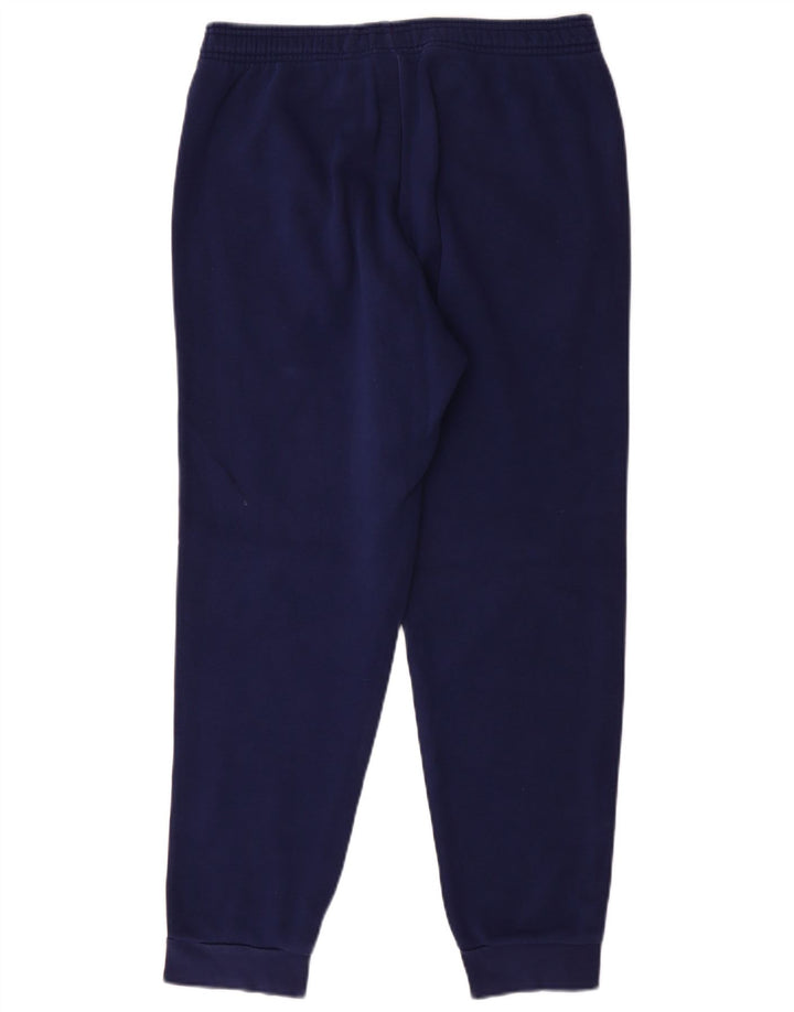 Adidas Mens Treino Calças Joggers Médio Azul Marinho Algodão