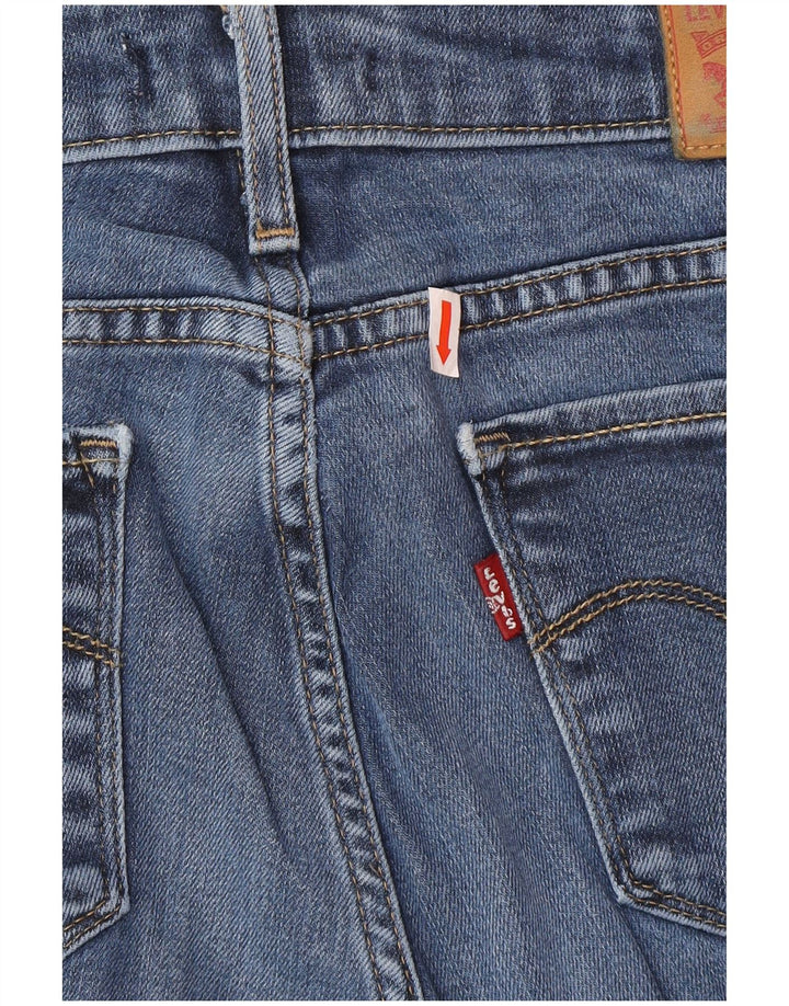 Jeans Levis 712 Slim Feminino W28 L32 Azul Lyocell