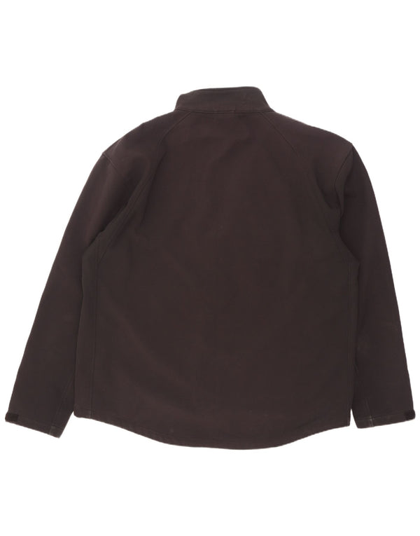 Jaqueta corta-vento masculina Russell Athletic UK 46 3XL poliéster preto