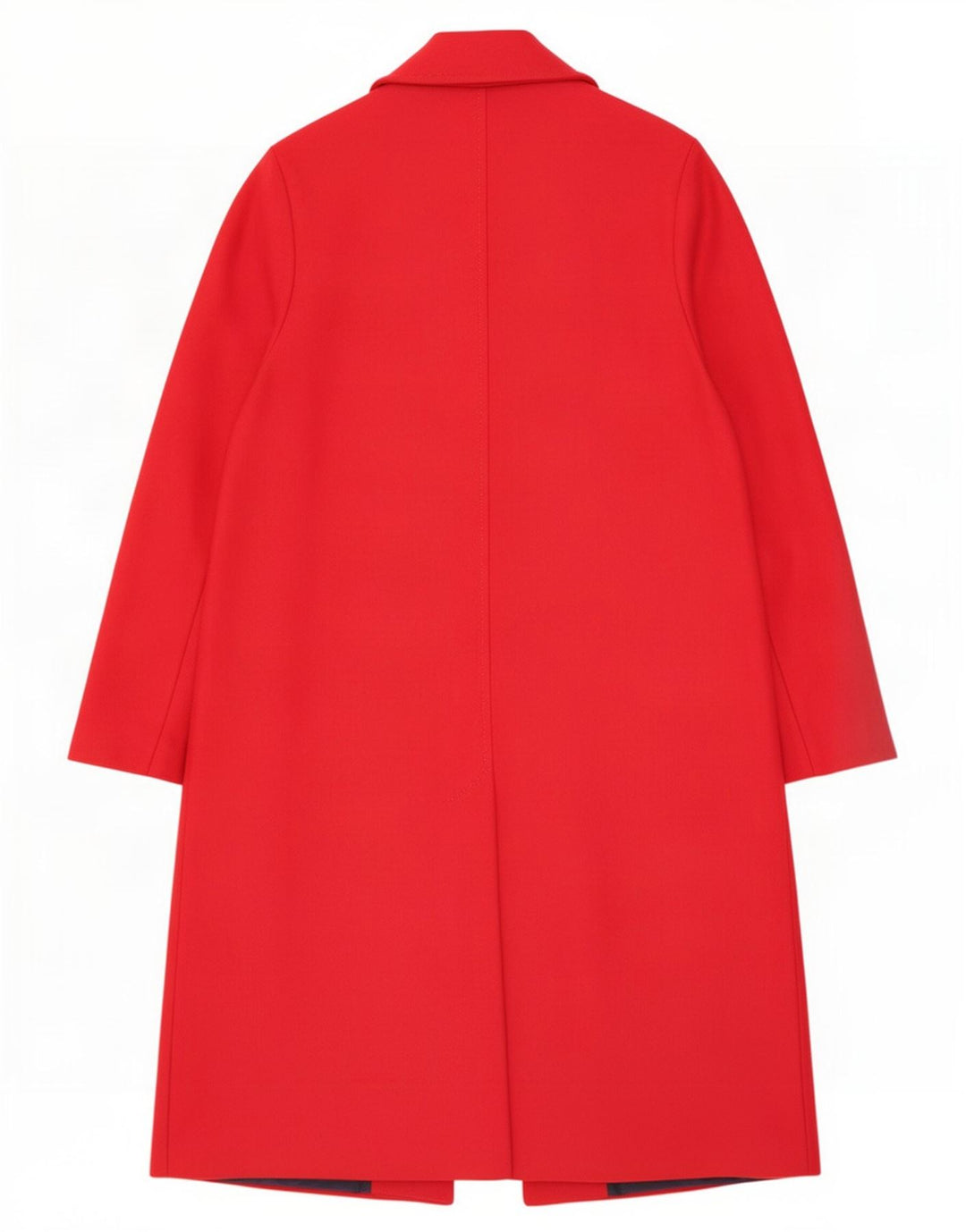 Sobretudo feminino Zara UK 16 grande vermelho