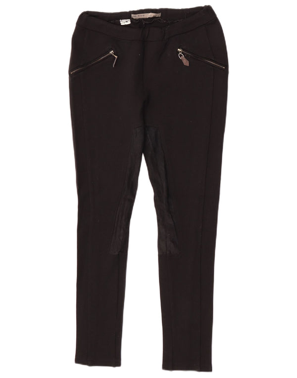 Calça feminina casual skinny Zara média W28 L26 preta
