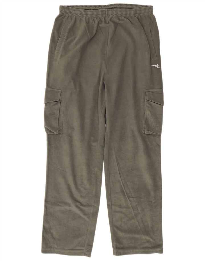Calça de treino masculina Diadora Cargo XL Khaki Poliéster