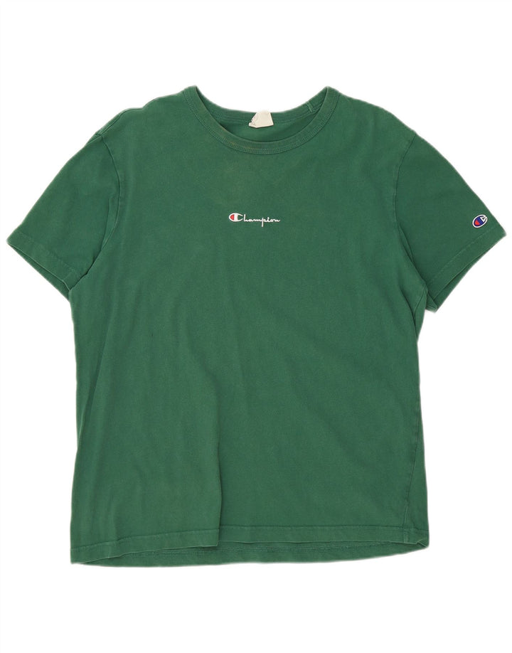 Camiseta masculina Champion grande verde