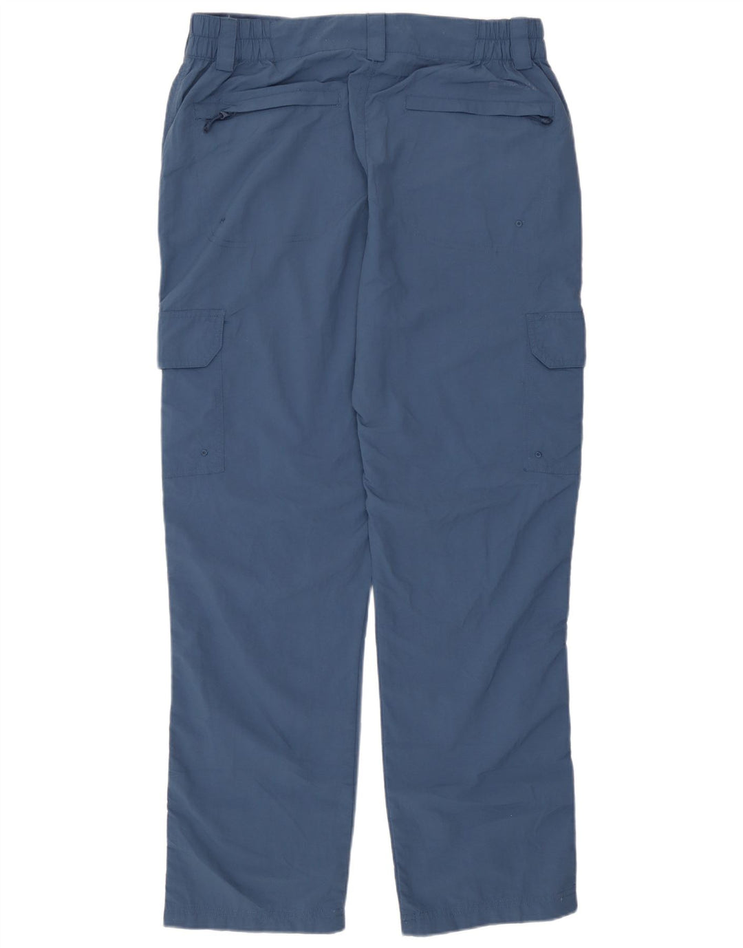 Calça cargo masculina reta Mountain Warehouse W34 L29 azul marinho nylon