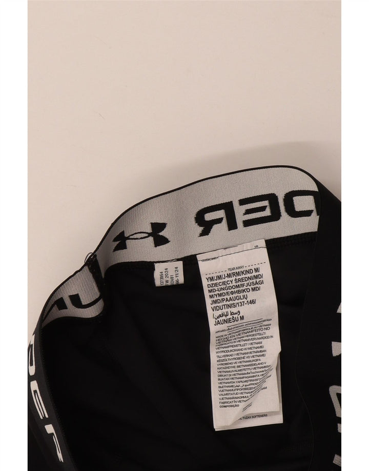 Leggings gráficas para meninas UNDER ARMOUR 9-10 anos poliéster preto médio