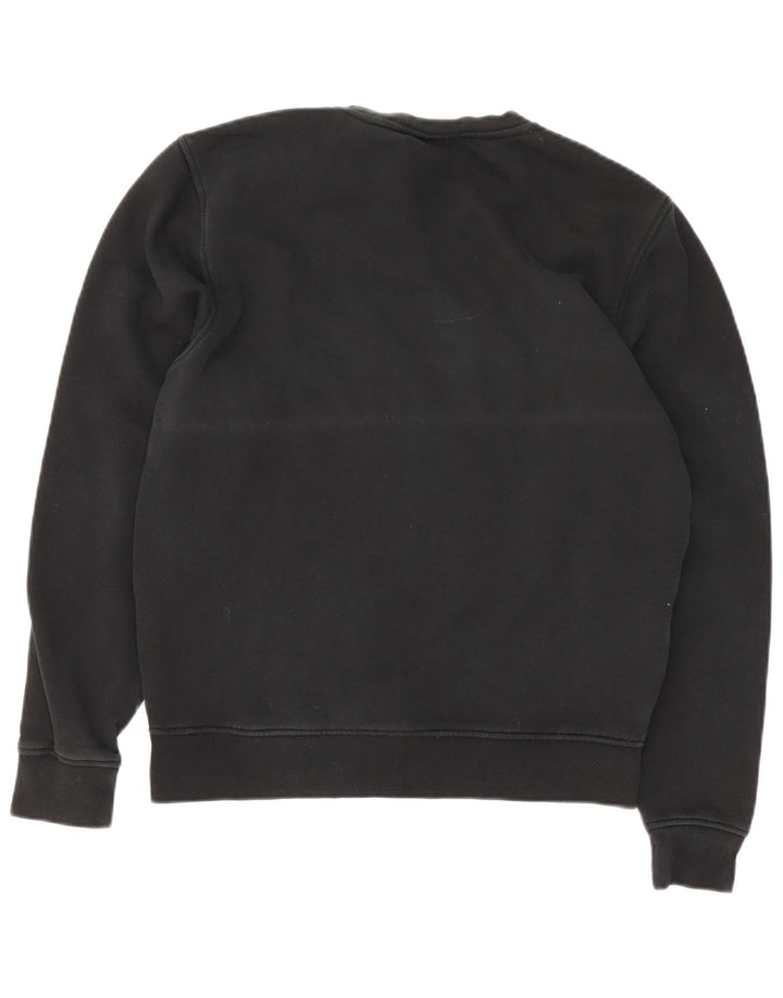 Lacoste moletom masculino tamanho 3 pequeno algodão preto