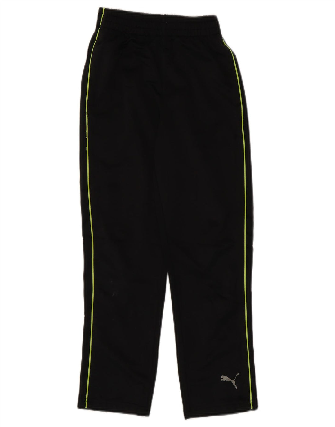 Calça de treino Puma Boys 7-8 anos médio preto colorblock poliéster