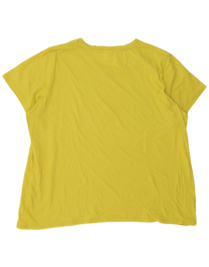 Camiseta masculina Levi's Top 3XL algodão amarelo