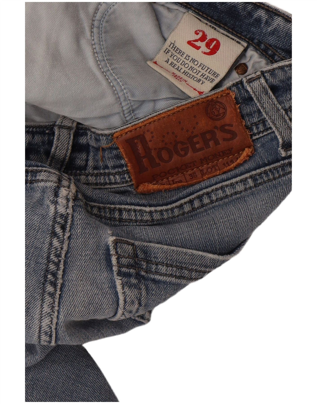 Roy Rogers Mens Jeans Slim W29 L32 Azul Algodão